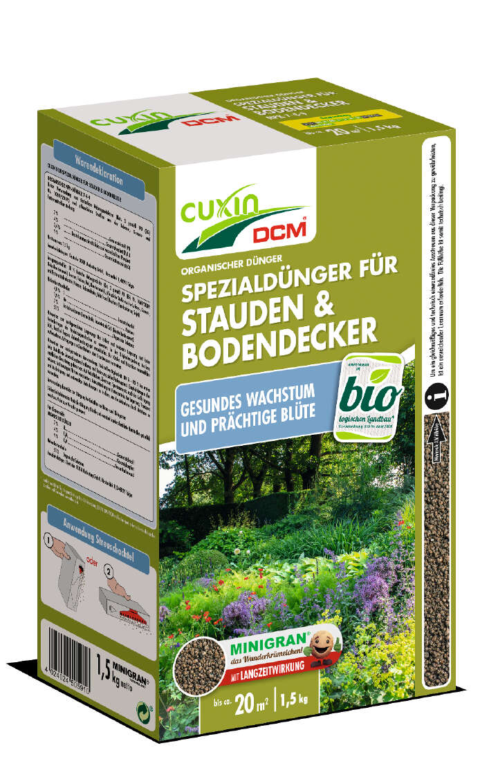 CUXIN Spezialdünger für Stauden & Bodendecker
